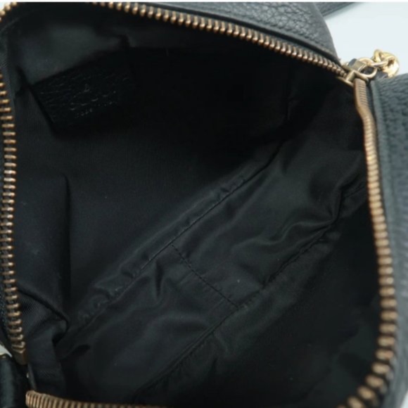 100% Authentic GUCCI SOHO Black Leather Disco Shoulder Bag - Picture 10 of 12